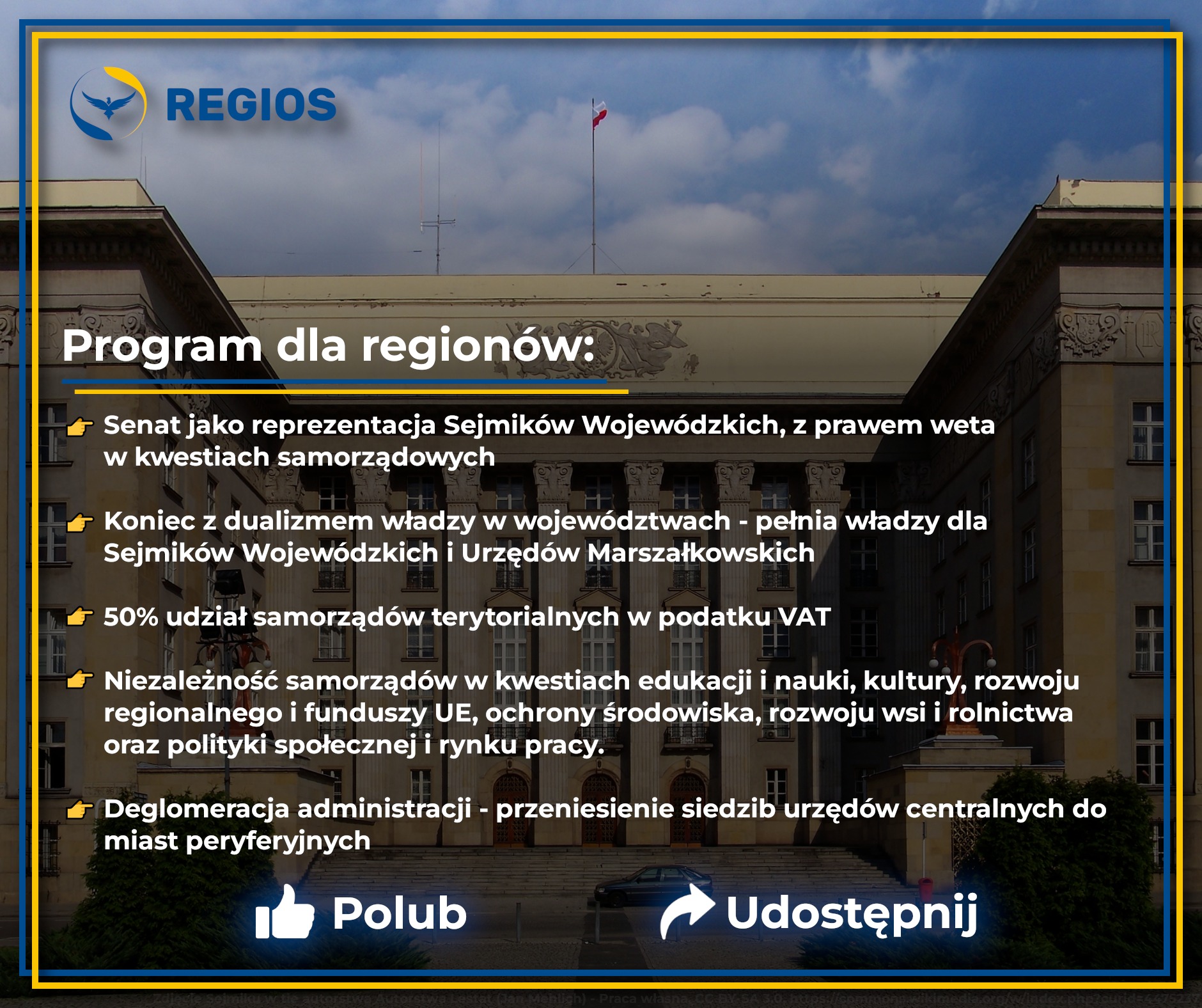 Program dla regionów