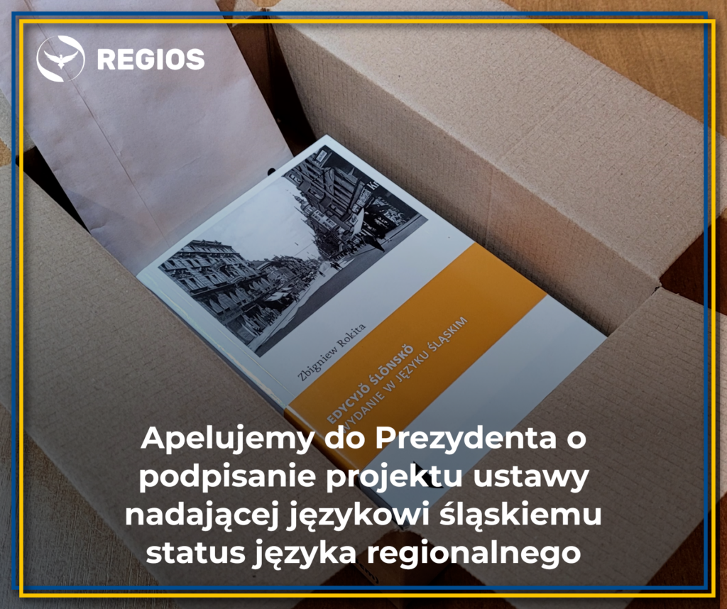 Appell an Präsident Andrzej Duda zur Unterzeichnung des Gesetzes, das der schlesischen Sprache den Status einer Regionalsprache verleiht